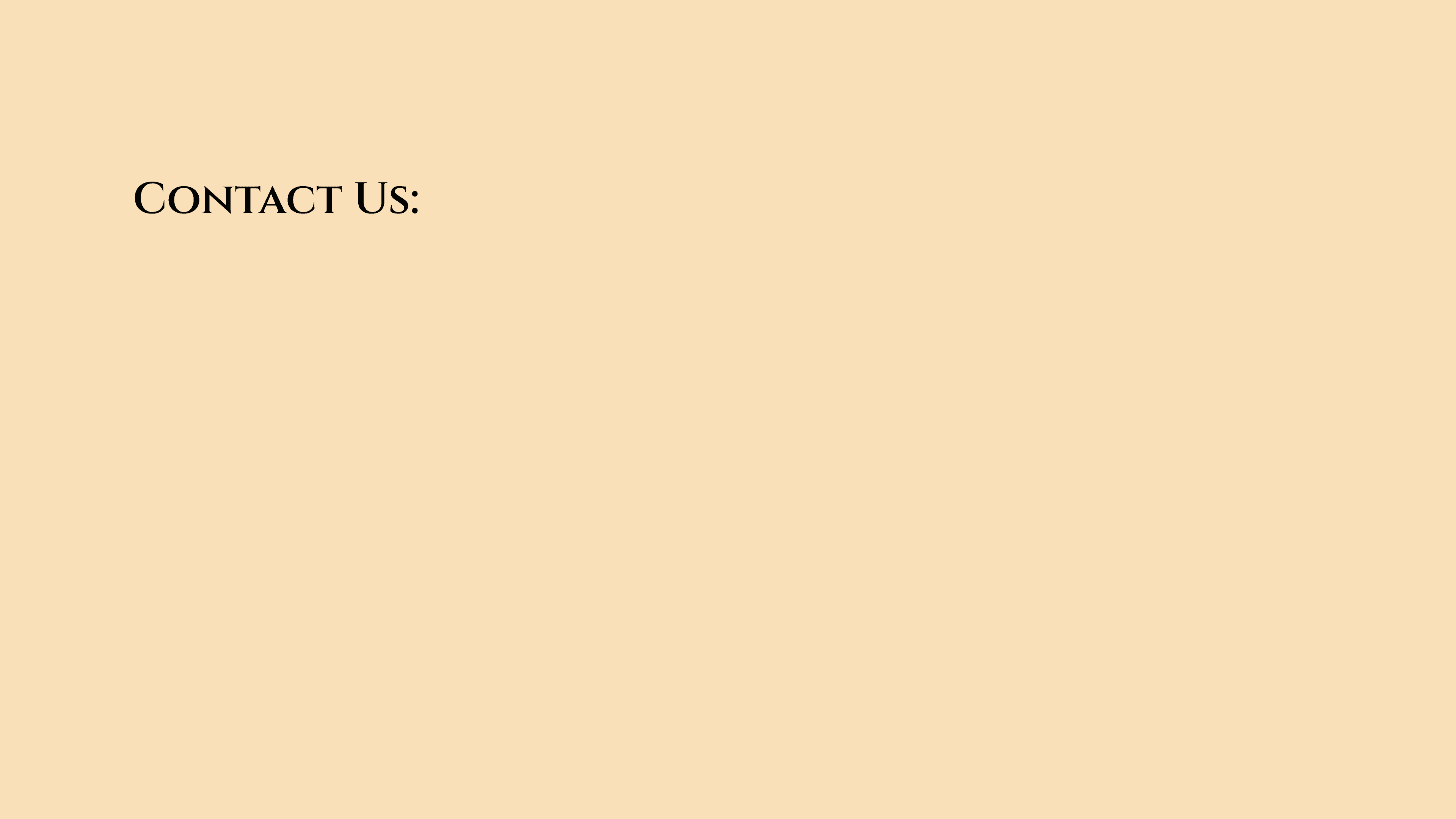 Contact us